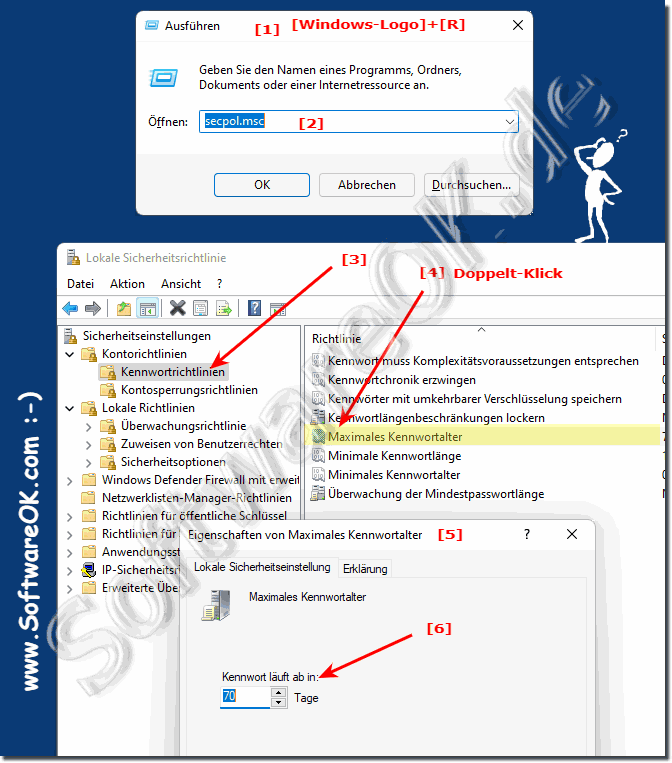 Kennwort nderung erzwingen auf MS Windows OS!