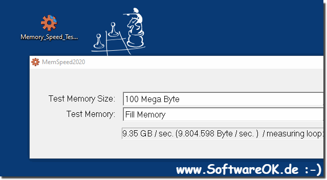 Der kleine Schneller Speicherbenchmark!