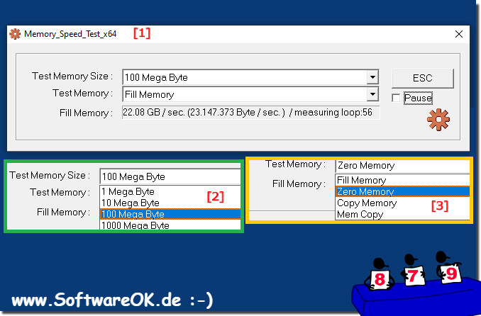 Testen Sie Ihre Speichergeschwindigkeit auf Windows 10, 8.1, ...!