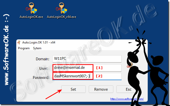 Auto-Login mit MS-Konto ermglicht fr das Automatisch Anmelden auf Windows!