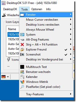 DesktopOK Tools!