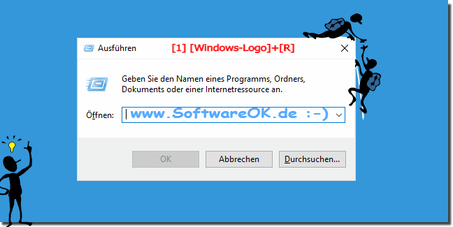 Windows Ausführen Dialog!