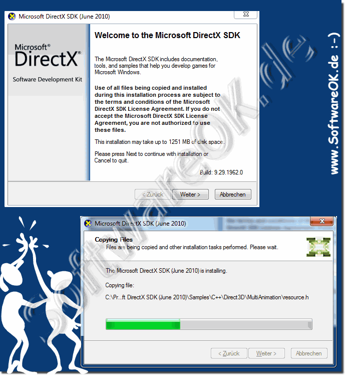 DirecX SDK 11, 10, 9 Download!