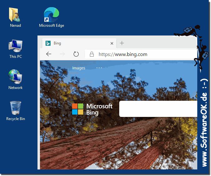 Microsoft Edge unter Windows 8.1!