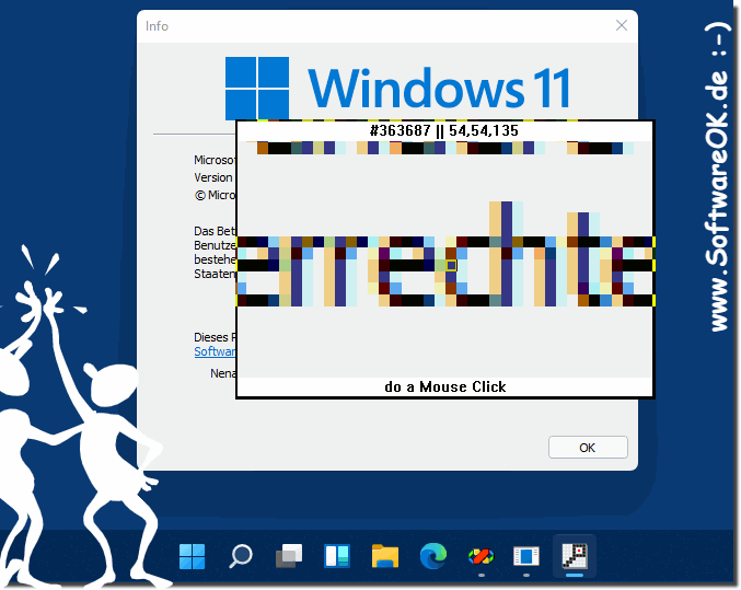 Desktop-Pixel-Abfrageanwendung unter Windows 11 verwenden!