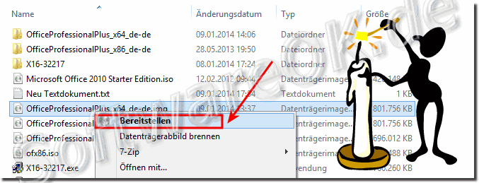 IMG Dateien unter Windows öffnen, bereitstellen, mounten! 