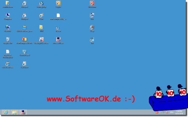 Windows 8.1 Desktop Beispiel!