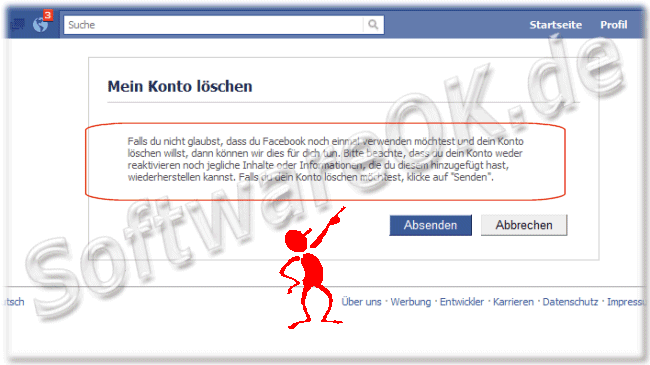 Das Facebook.de Konto bzw. Account.löschen!