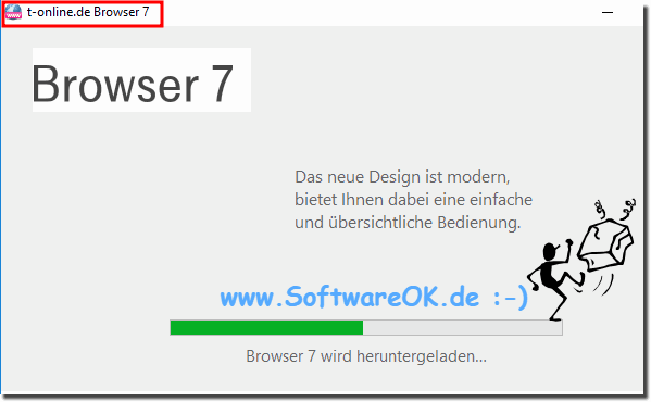 T-Online Browser 7 unter Windows-10!