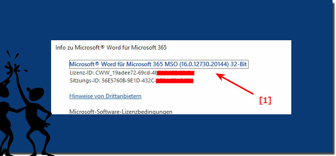 Welche Build 32 Bit oder 64 Version von MS Office habe ich!