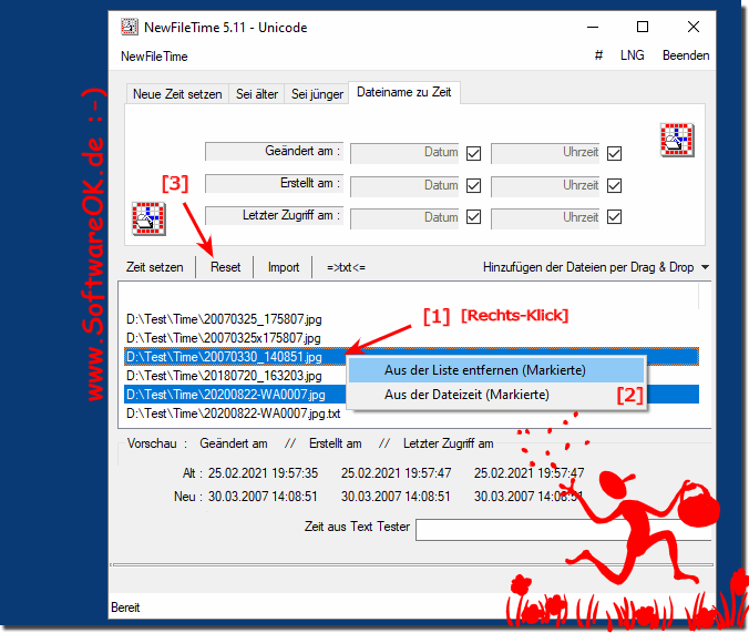 Windows Dateien und Ordner aus der Dateizeit-Liste entfernen!