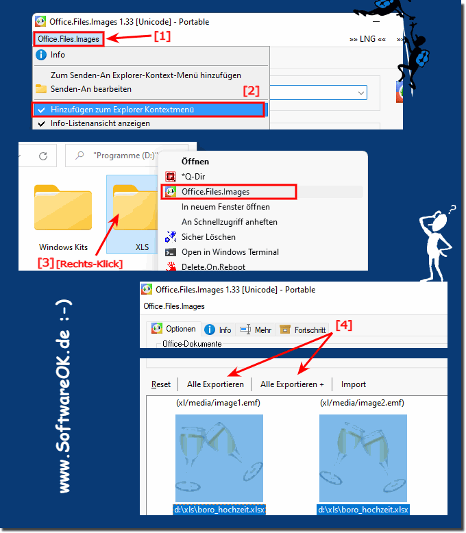 Bilder aus Office Dokumenten unter Windows 11 einfach extrahieren!