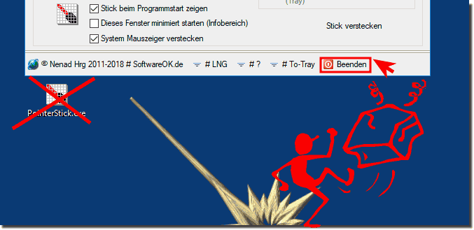 Pointer Stick bei Windows-10 entfernen!