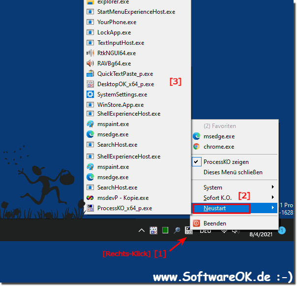 Programme neu zu starten aus der Windows 11 Taskleiste!