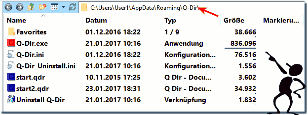 Der Standardland Anwendungen Ordner in Win-10!