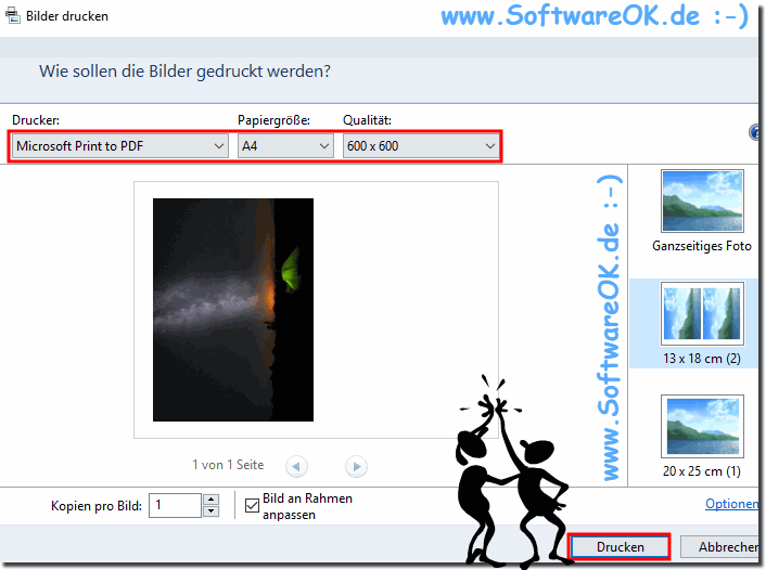 Explorer Ansichten Bilder und Poster W10 Q-Dir!