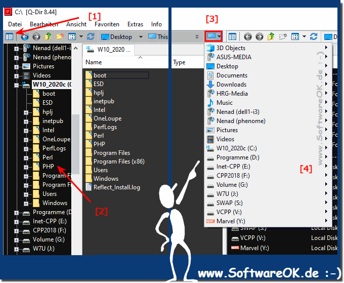 Laufwerke auf der Festplatten unter Windows OS im Griff!
