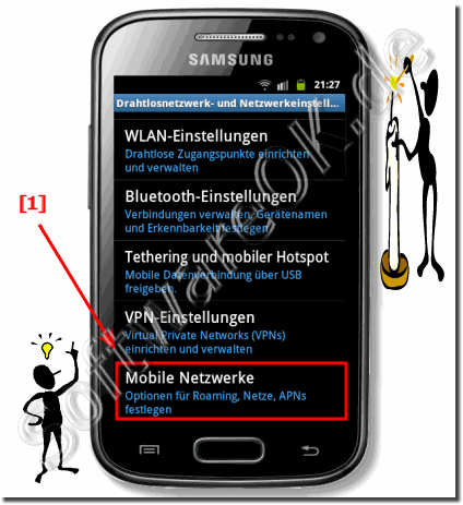 Daten-Roaming am Samsung Galaxy abstellen!