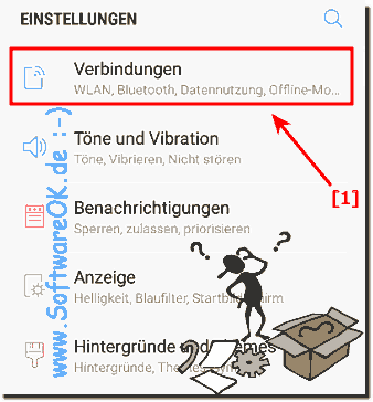 Einstellungen Drahtlos und Netzwerke Samsung-Galaxy