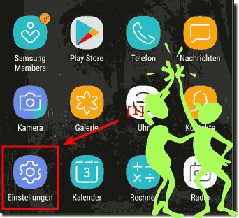 Einstellungen auf Samsung Galaxy / Android!