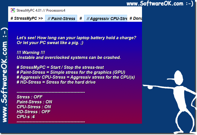  CPU, Grafikkarte und Hard Drive Stress Test auf Windows-7!