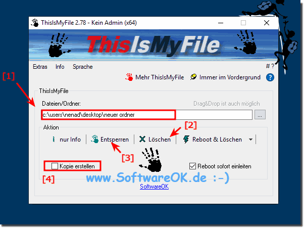 Auch Gesperrte Windows 10 Ordner Löschen!