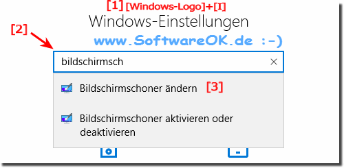Bildschirmschoner Passwort bei Windows-10!