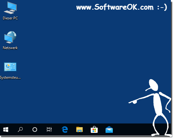 Such-Symbol in der Task-Leiste bei Windows-10!