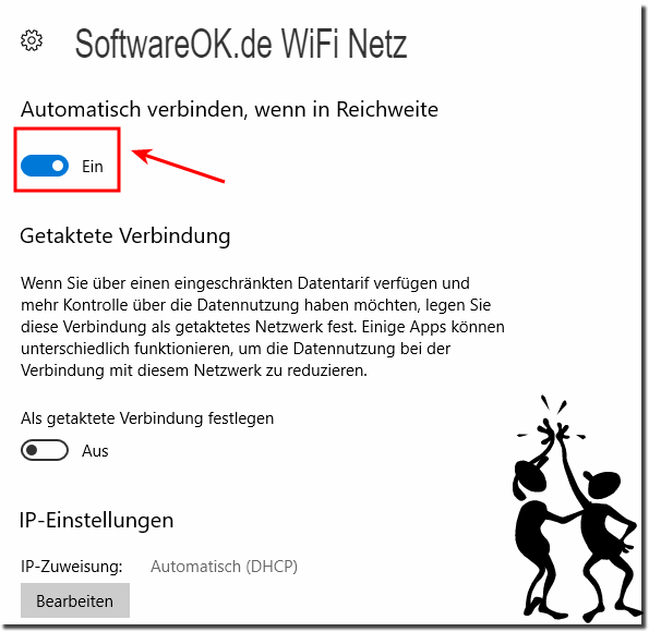 WiFi Automatisch Verbinden wenn in Reichweite!