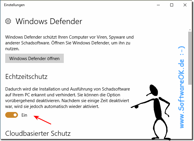 Windows 10 Defender deaktivieren ausschalten!