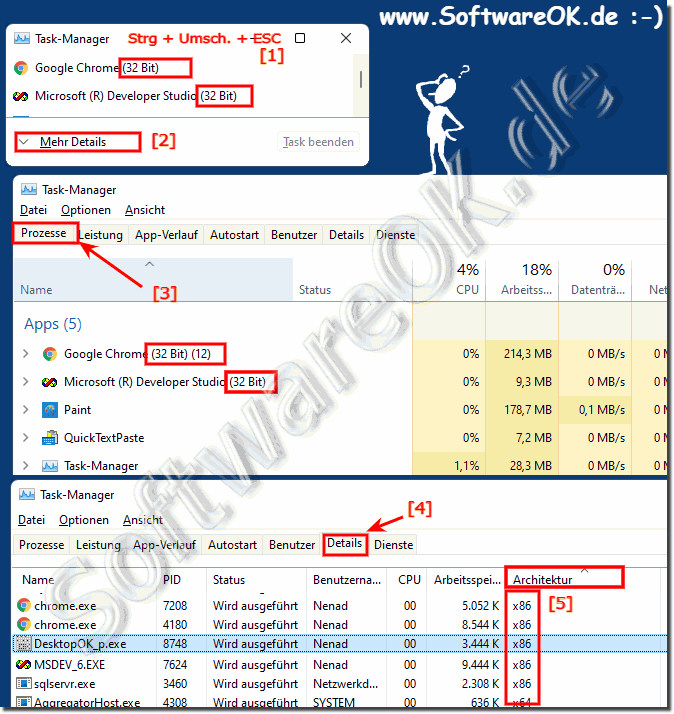 32-Bit-Programme unter Windows 11 x641