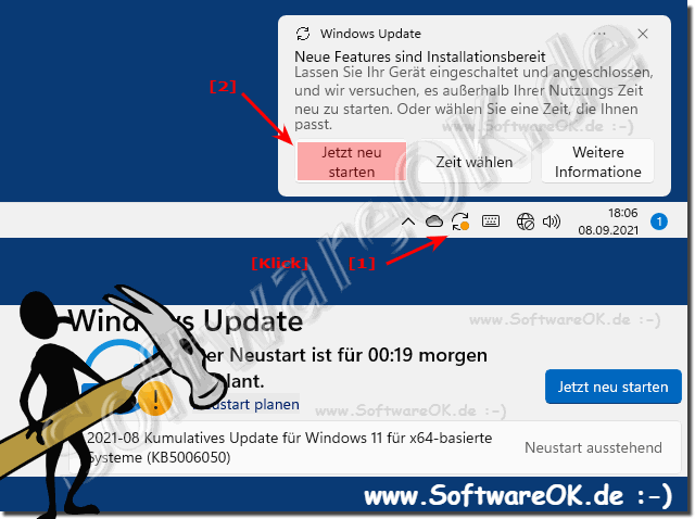 Aktualisiere Sie ihr Windows-11 auf den neusten Stand!