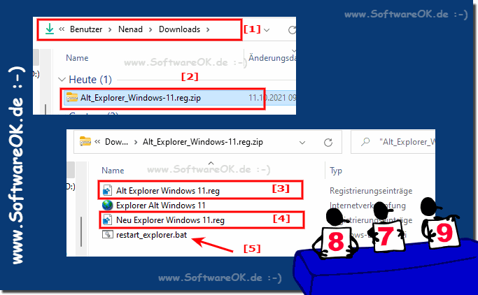 Alt Neu Datei Explorer Windows 11 Registry Scripts! 