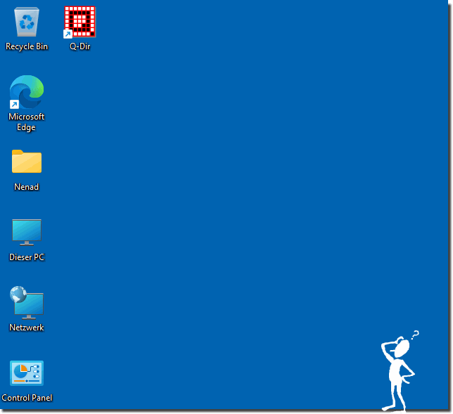 Desktop-Symbole  am Windows 11 Desktop!