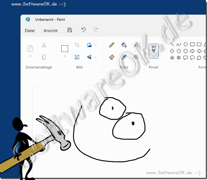 MS Paint unter Windows 11 verwenden!