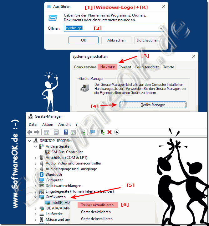 Windows 11 Grafikkarte erkennen und Treiber-Update!