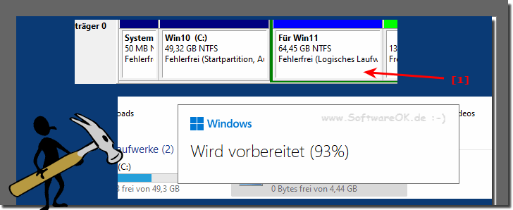 Windows 11 Parallel zu Windows 10 instalieren!