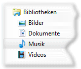 Windows-7 Bibliotheken