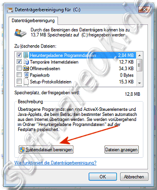 Windows-7 Systemwiederherstellung und Schattenkopien bereinigen!
