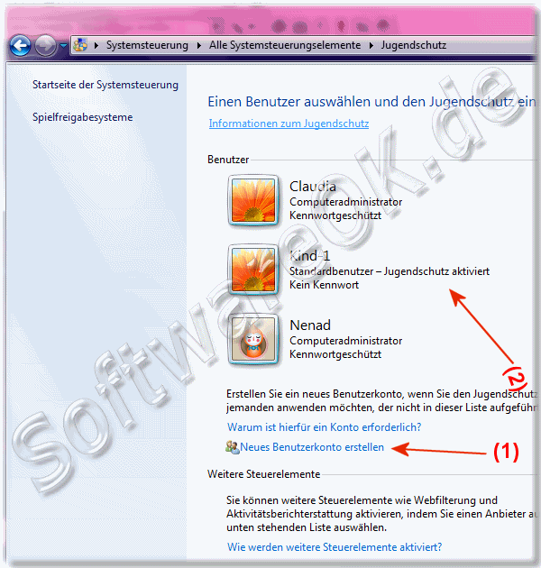 Dateiendungen ändern in Windows-7