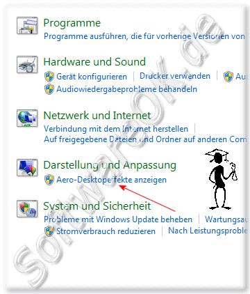 Aero Desktopeffekte anzeigen in Windows-7!