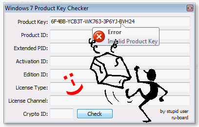 Windows 7 Product Key überprüfen