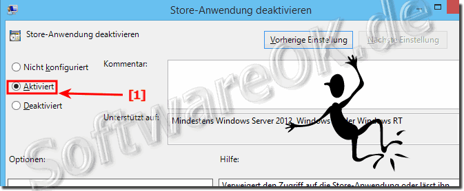 Abstellen der Windows Store Funktion in Windows 8.1!