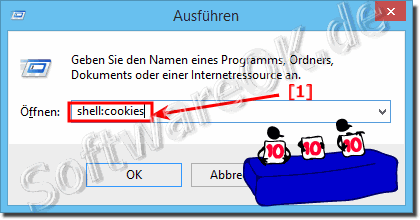 Cookies Ordner in Windows 8.1 u. 10!
