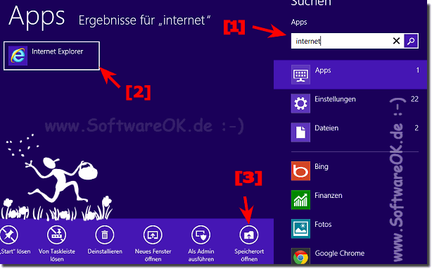 In Windows-8 den Programm Ordner finden und ffnen (Speicherort, Datei, Pfad)!