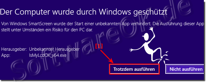Windows-8.1 SmartScreen Trotzdem Ausführen!