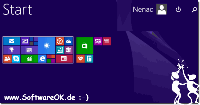 Windows-8 und Semantic Zoom im Start Men bzw. im Start Bildschirm (verkleinert)