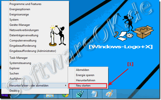 Windows 8.1 Neu Starten!