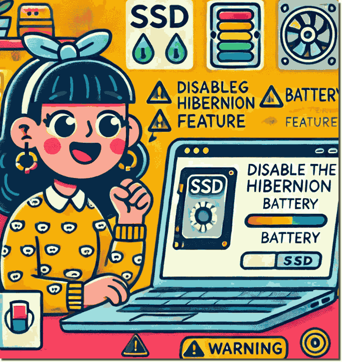 Warum sollte ich bei einer SSD die Ruhezustandsfunktion deaktivieren?