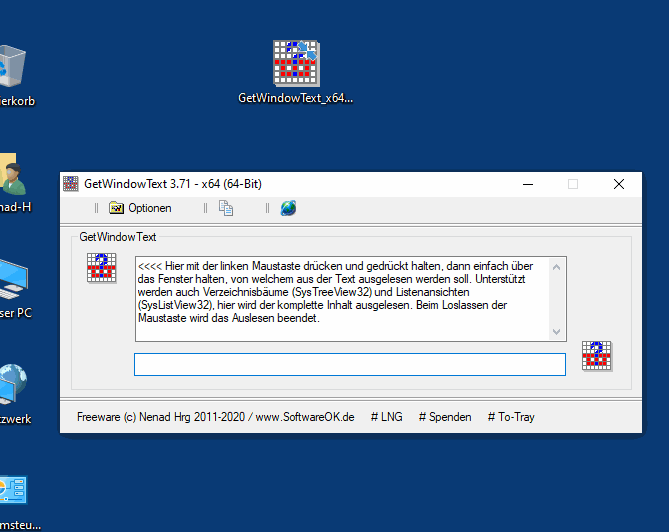 GetWindowText fr alle Windows-Betriebssysteme, in C ++ geschrieben!